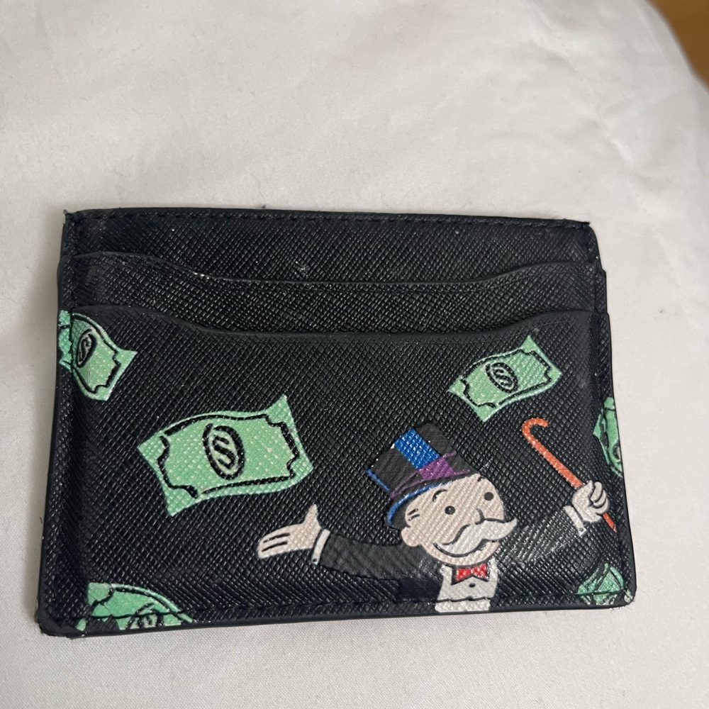 Cardholder Leather Monopoly style